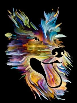 In Memory of My Friend. Stock Illustration