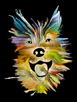 In Memory of My Friend. Stock Illustration