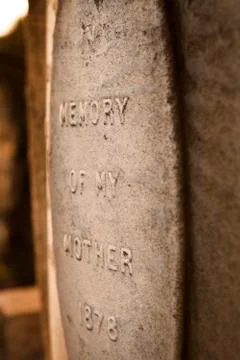 In memory of my mother Stock Photos