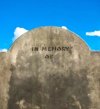 In memory of Stock Photos