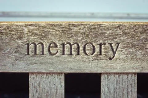 Memory Foto stock