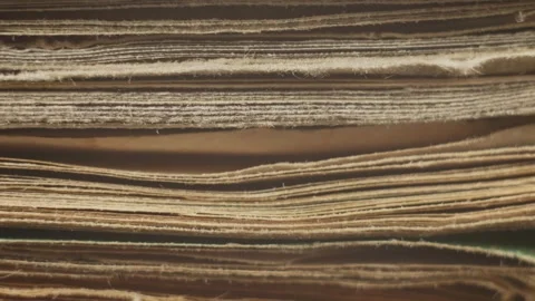 A Memory in Print - Exploring Words, Stories, and Journalism Across Pages Stock Footage 267659553