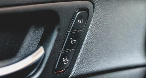 Memory recall button position chairs in a car Photos