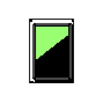 Memory ssd storage game pixel art vector illustration Illustrazione stock