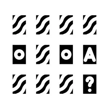 Memory training glyph icon vector illustration black 스톡 일러스트