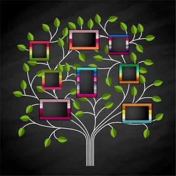 Memory tree Stock Illustration
