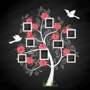 Memory tree Stock Illustration