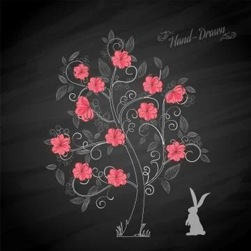 Memory tree Stock Illustration