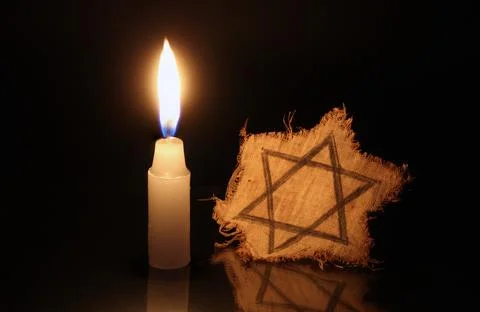 Memory of the victims of the Holocaust. Foto stock