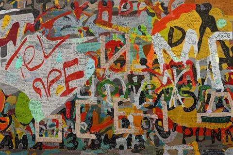 Memory wall Victor Tsoi 스톡 일러스트