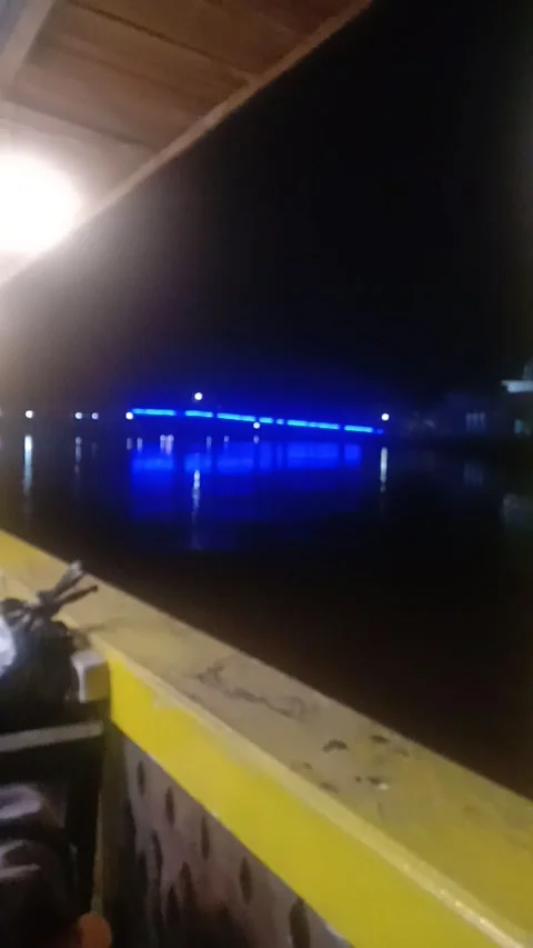 Mempawah Riverside Stock Footage 209909073