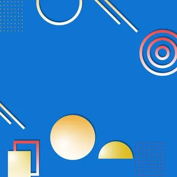 Memphis background. Abstract simple background. Stock Illustration