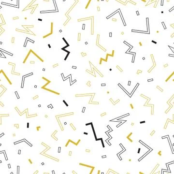 Memphis background Stock Illustration