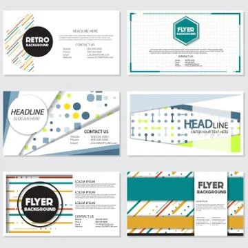 Memphis background style Design Template Illustrazione stock