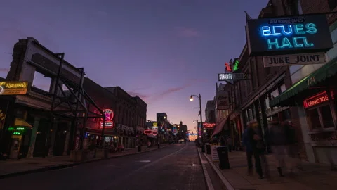 Memphis Beale St Timelapse Vidéo 202187509