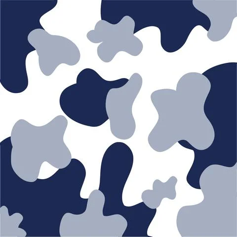 Memphis blue vector square Background. Simple abstract Background for design Stock Illustration