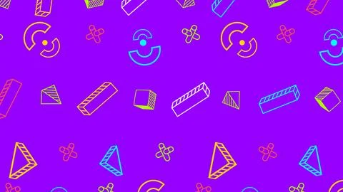 Memphis Design Abstract Background Foto stock
