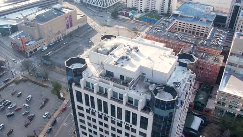 Memphis Downtown Drone Stock Footage 226867972