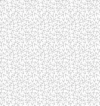Memphis geometric seamless pattern. Stock Illustration