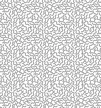 Memphis geometric seamless pattern. Stock Illustration