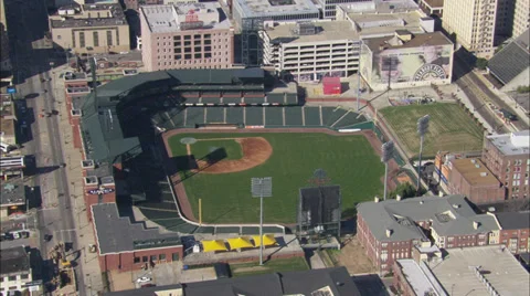 Memphis Park Flyover Stock Footage 39803070
