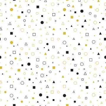 Memphis pattern Stock Illustration