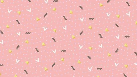 Memphis Pattern Stock Illustration