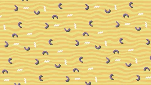 Memphis Patterns Stock Footage 231442147