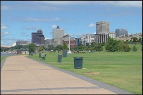 Memphis Skyline Video stock 7811987