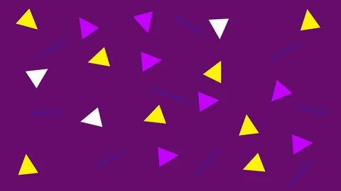 Memphis style patterns Minimalistic cover footage 3d minimal motion design Stock Footage 133776849