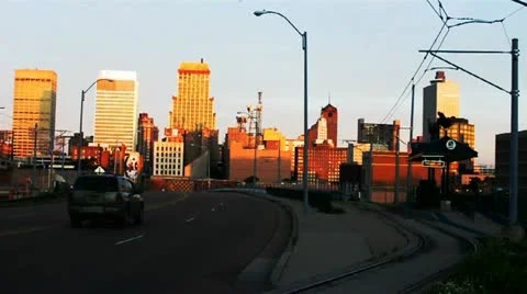 Memphis Sunrise Stock Footage 14835504