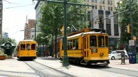 Memphis Trolley Stock Footage 769960
