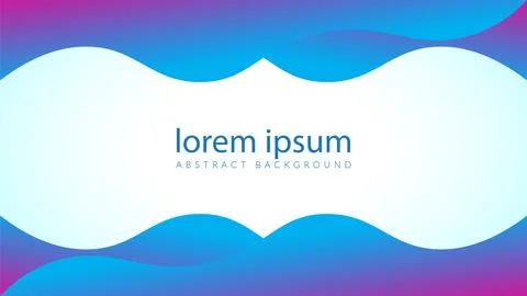 Memphis wavy shape vector illustration. Abstract background design template.. Ilustración de archivo