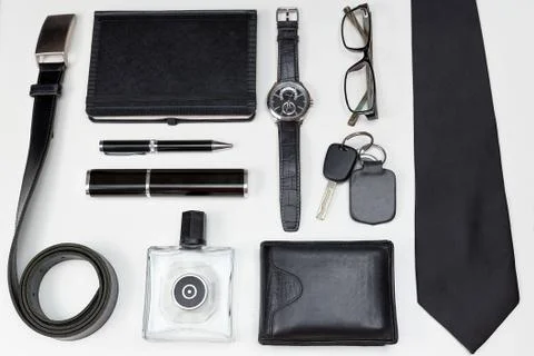 Men accessories. Stock Photos