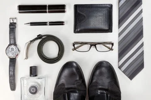 Men accessories. Stock Photos