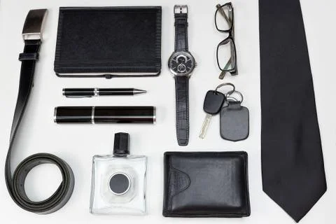 Men accessories. Stock Photos