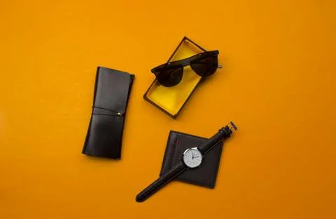 Men accessories Stock Photos