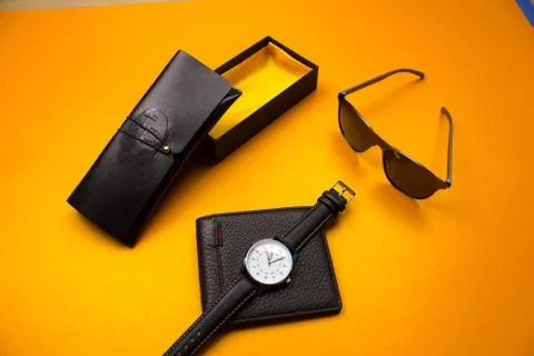 Men accessories Stock Photos