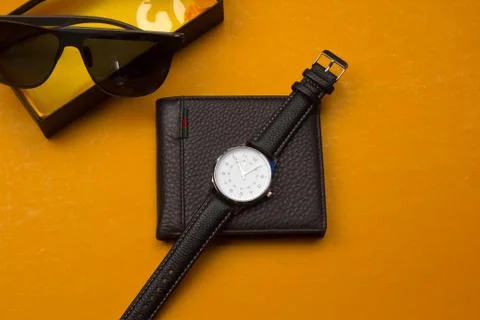 Men accessories Stock Photos