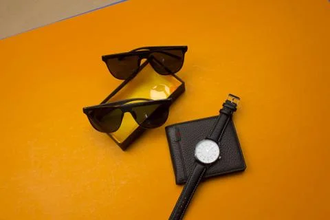 Men accessories Stock Photos