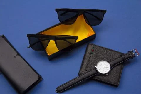 Men accessories Foto stock