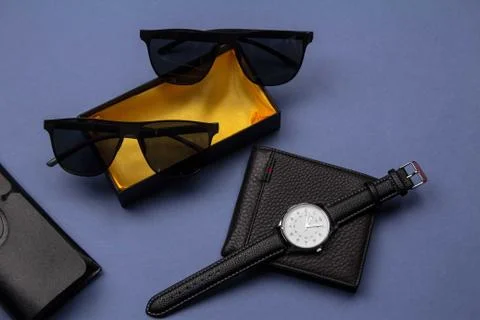 Men accessories Stock Photos
