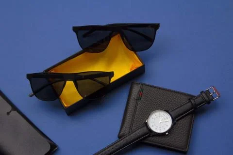 Men accessories Stock Photos