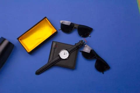 Men accessories Foto stock