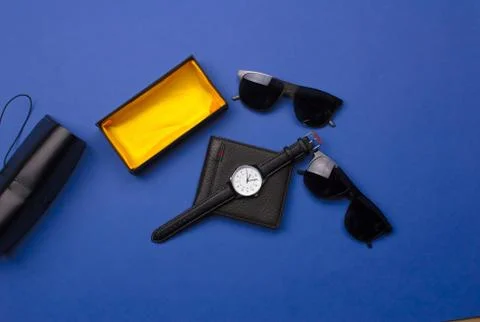 Men accessories Stock Photos