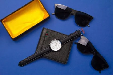 Men accessories Stock Photos