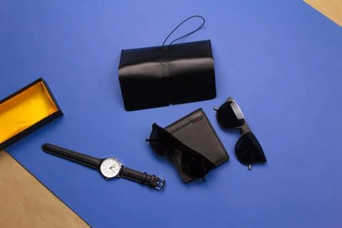 Men accessories Stock Photos