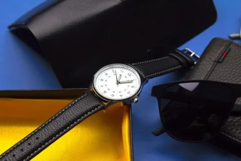 Men accessories Stock Photos