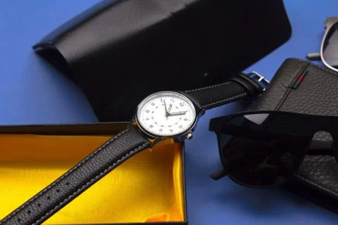 Men accessories Stock Photos