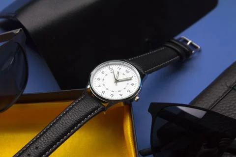 Men accessories Stock Photos
